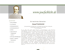 Tablet Screenshot of josefschlicht.de